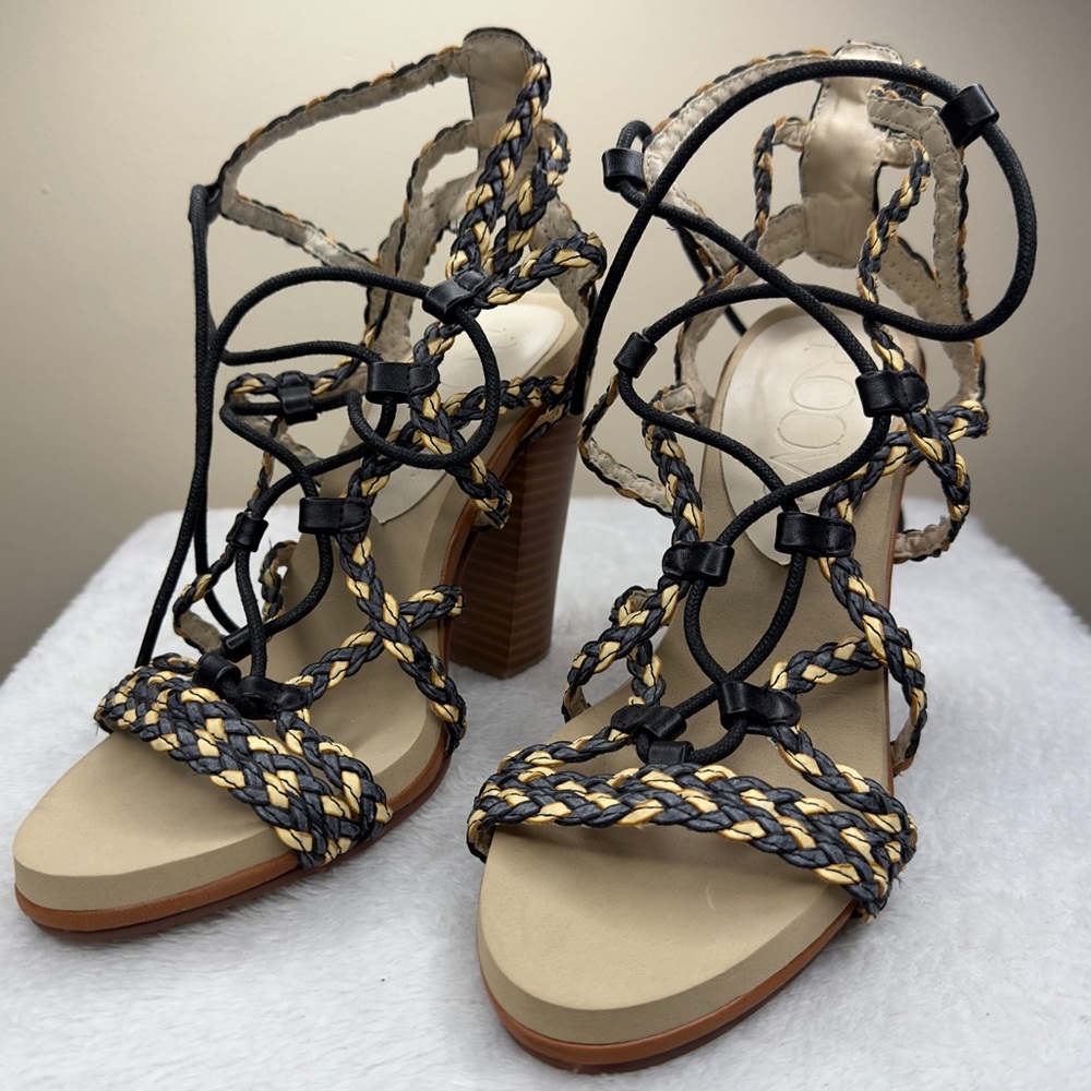 Groove Block Heels